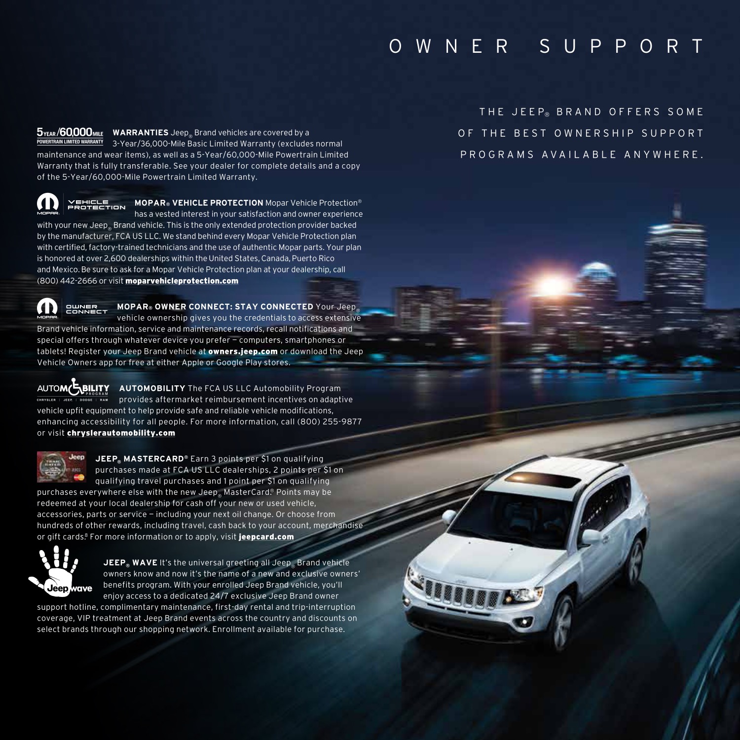 2017 Jeep Compass Brochure Page 7